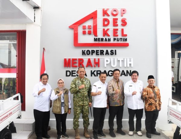 Peresmian 531 KDKMP di Wilayah Kodam IV Jadi Motor Penggerak Ekonomi Desa